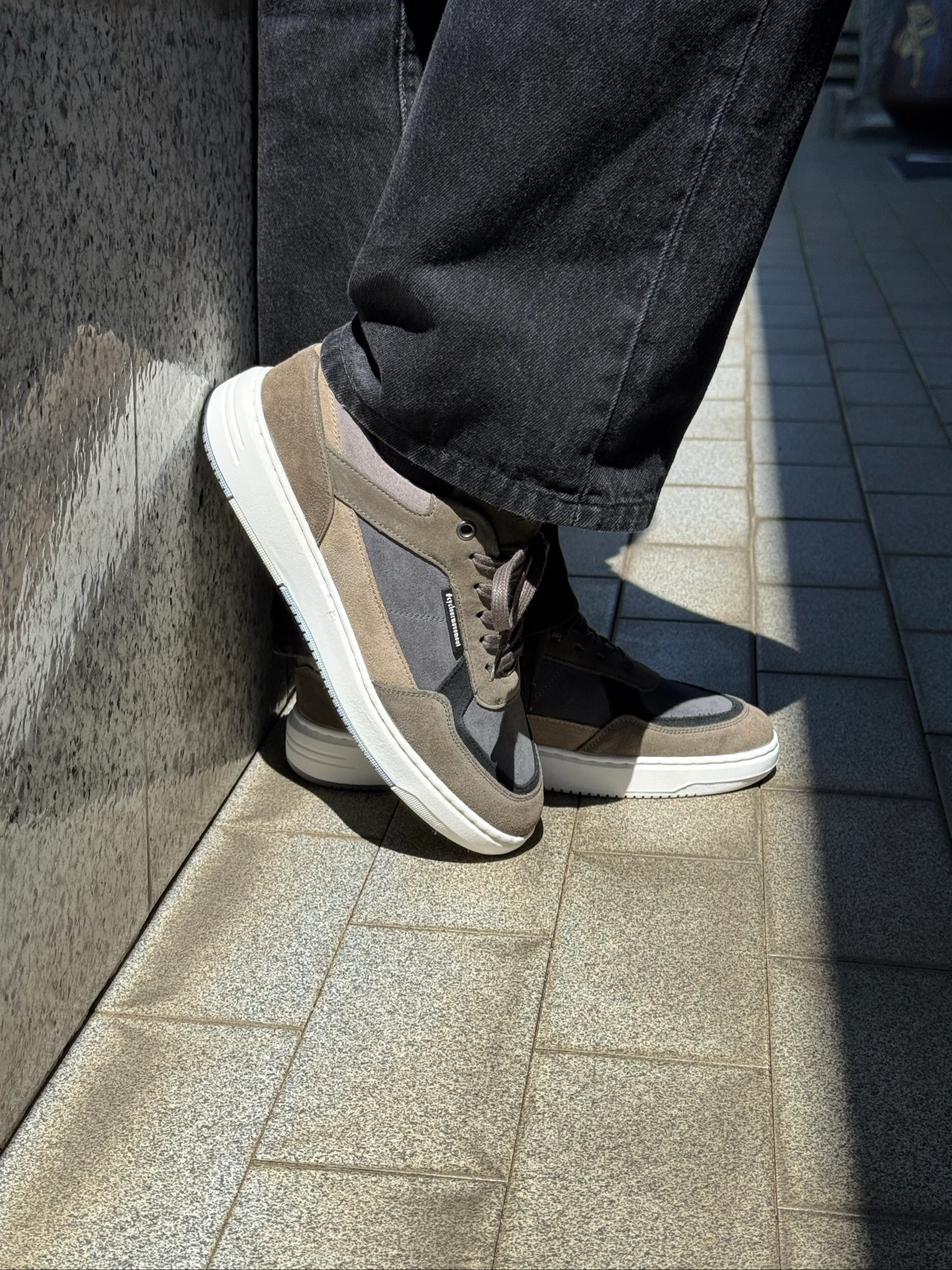 Anthracite suède sneakers – photo 9